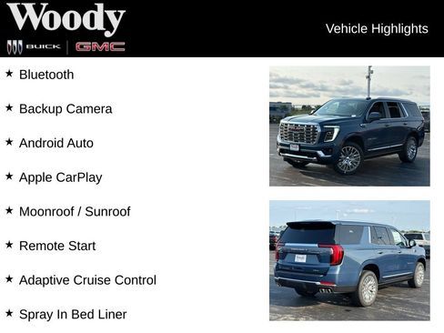 New 2026 GMC Yukon Denali w/ Sun & Power Step Package AWD/4WD image 3