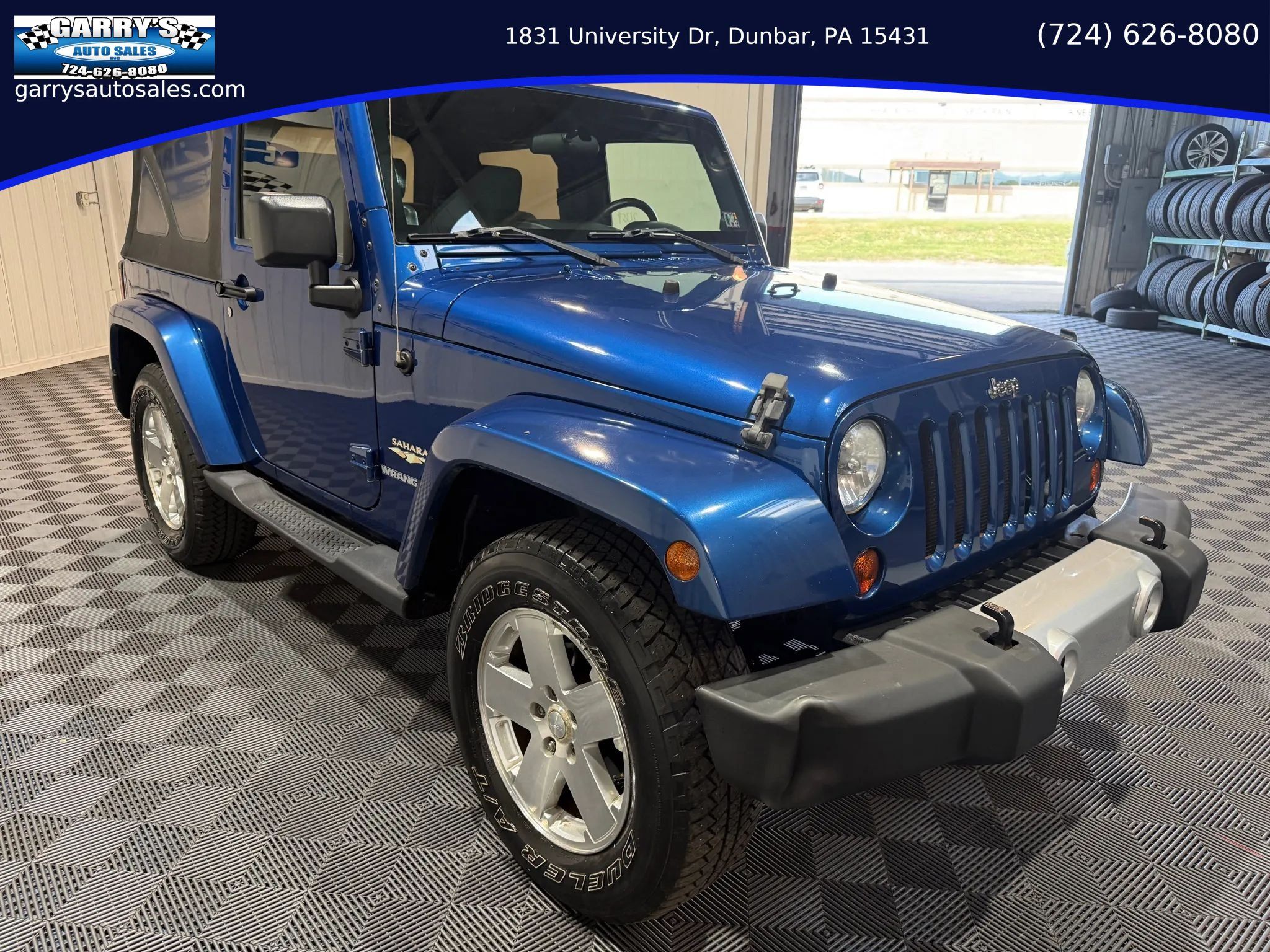 Used 2009 Jeep Wrangler Sahara w/ Trailer Tow Group AWD/4WD image 3