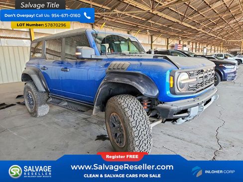 Used 2022 Ford Bronco Raptor AWD/4WD image 5