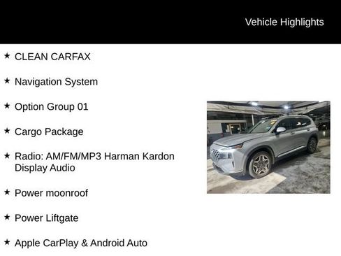 Used 2021 Hyundai Santa Fe Limited w/ Cargo Package FWD image 5