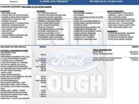 New 2026 Ford F350 Platinum AWD/4WD image 2