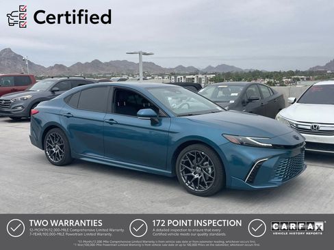 Used 2025 Toyota Camry XSE FWD image 1