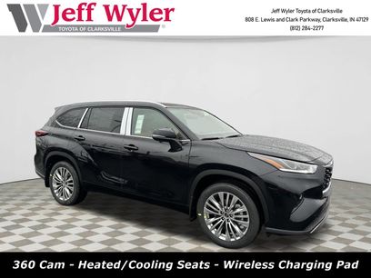 New 2026 Toyota Highlander Platinum