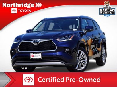 Certified 2026 Toyota Highlander Platinum
