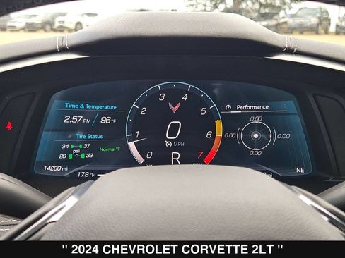 Used 2024 Chevrolet Corvette Stingray Preferred Cpe w/ Z51 Performance Package RWD image 24