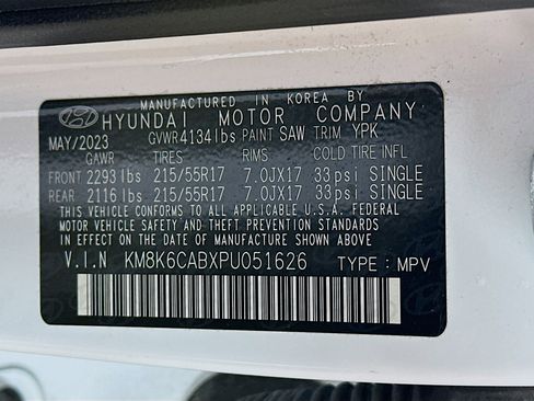 Certified 2023 Hyundai Kona SEL AWD/4WD image 29
