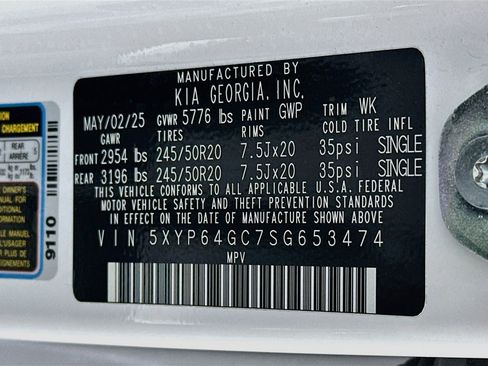 Used 2025 Kia Telluride S FWD image 12