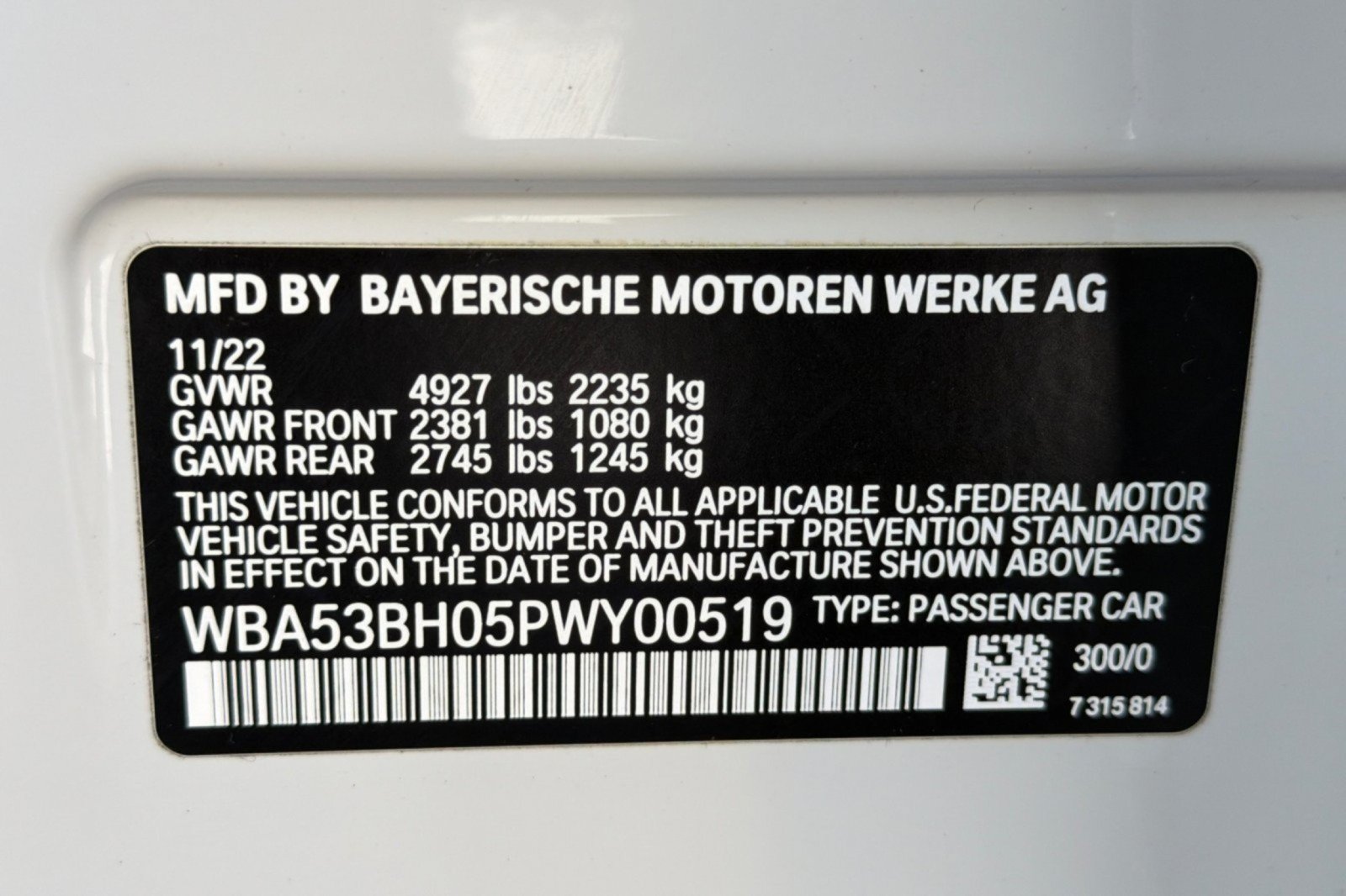 Used 2023 BMW 530i w/ M Sport Package RWD image 27