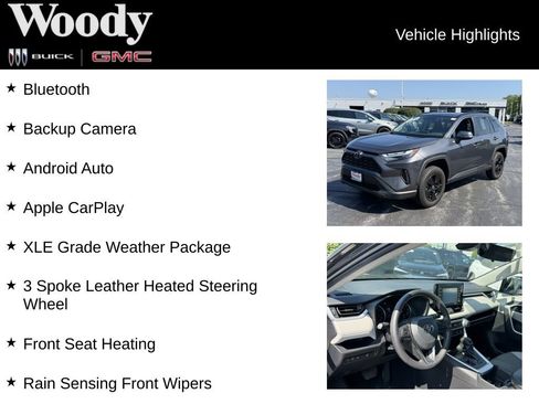 Used 2022 Toyota RAV4 XLE w/ XLE Grade Weather Package AWD/4WD image 3