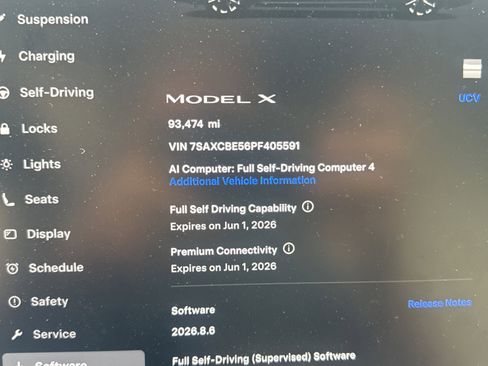 Used 2023 Tesla Model X AWD/4WD image 4