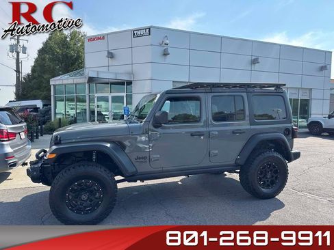 Used 2021 Jeep Wrangler Unlimited Sport image 1