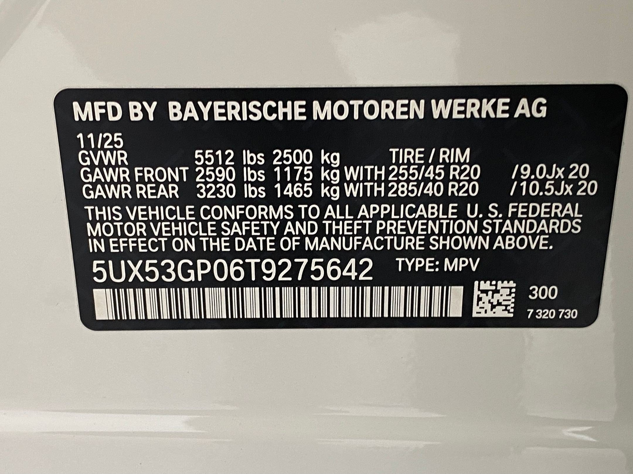 Used 2026 BMW X3 xDrive30i w/ Convenience Package AWD/4WD image 25