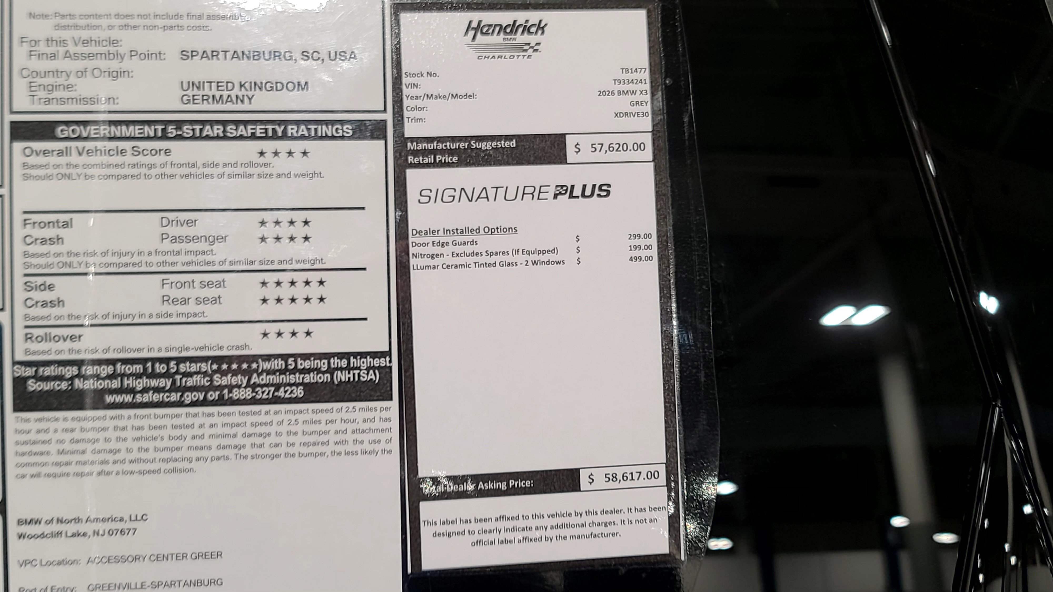 Used 2026 BMW X3 xDrive30i w/ M Sport Package AWD/4WD image 32