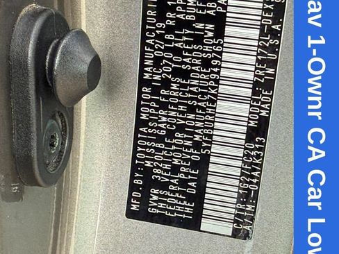 Used 2019 Toyota Corolla SE w/ SE Premium Package FWD image 31