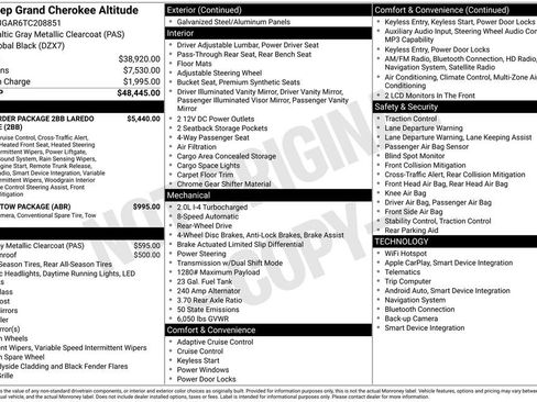 New 2026 Jeep Grand Cherokee Altitude RWD image 6