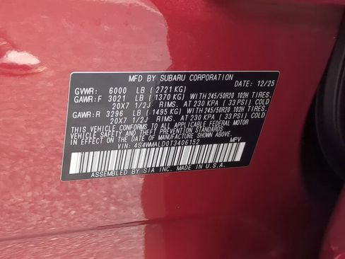 New 2026 Subaru Ascent Bronze Edition image 35