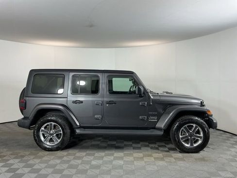 Used 2020 Jeep Wrangler Unlimited Sahara w/ Uconnect 4C Nav & Sound Group image 4