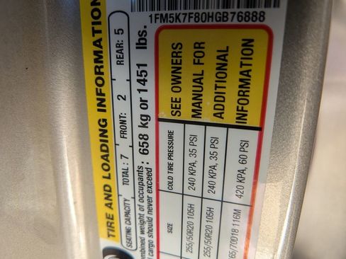 Used 2017 Ford Explorer Limited image 22