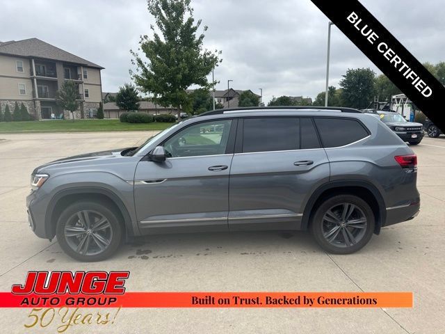 Used 2021 Volkswagen Atlas SE w/ Panoramic Sunroof Package AWD/4WD image 4