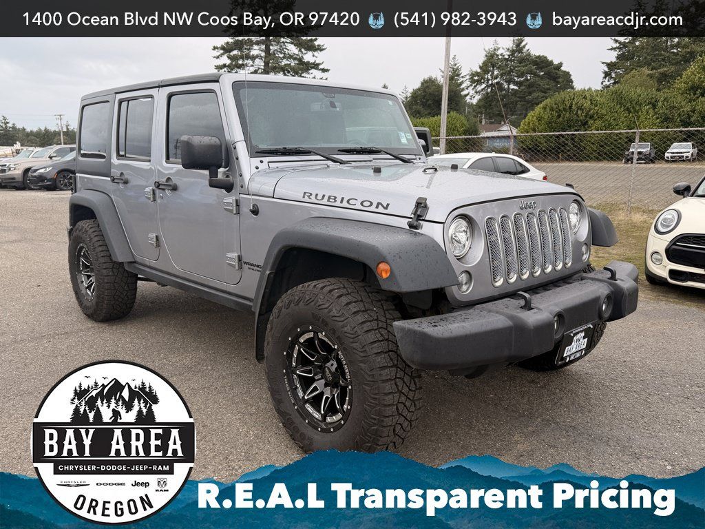 Used 2017 Jeep Wrangler Unlimited Rubicon w/ Connectivity Group AWD/4WD image 3