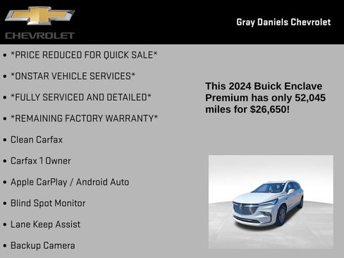 Certified 2024 Buick Enclave Premium image 6