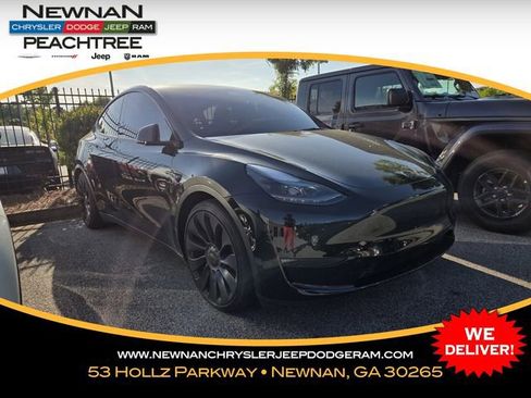 Used 2025 Tesla Model Y Performance AWD/4WD image 1