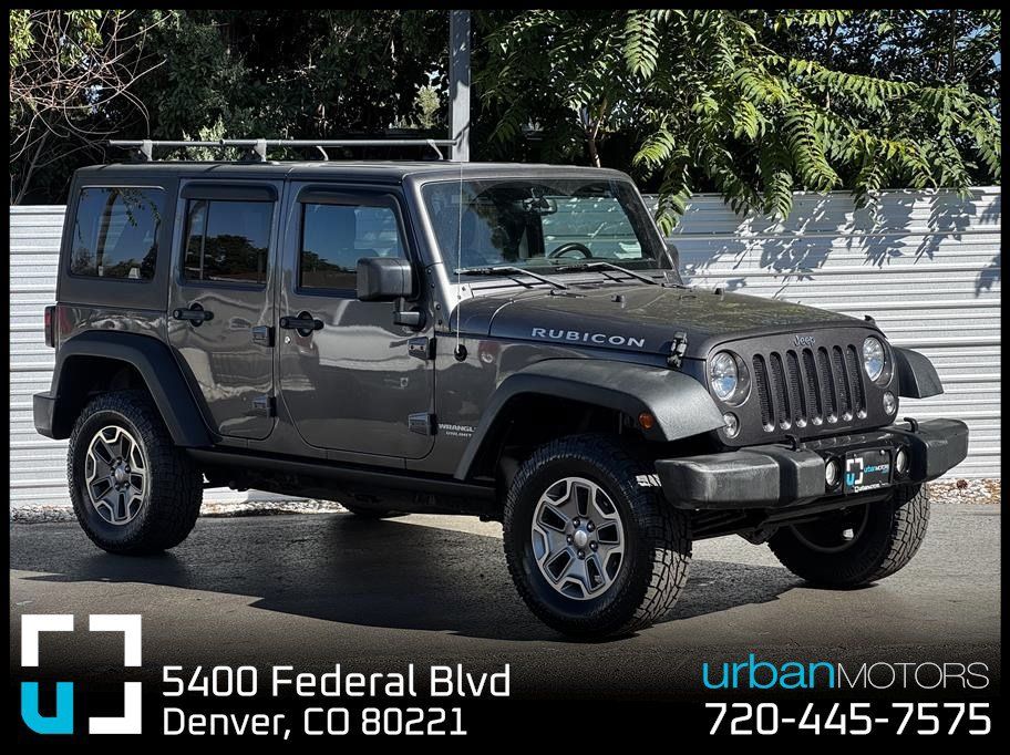Used 2016 Jeep Wrangler Unlimited Rubicon w/ Connectivity Group AWD/4WD image 1