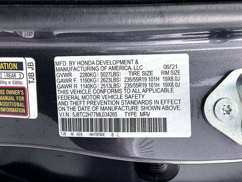 Certified 2021 Acura RDX AWD w/ Advance Package image 35