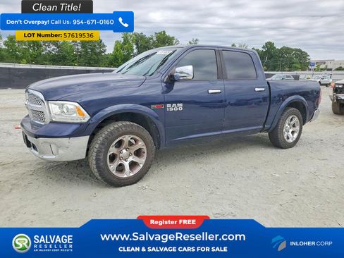 Used 2016 RAM 1500 Laramie w/ Convenience Group AWD/4WD image 1