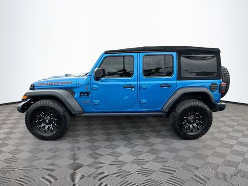 Used 2022 Jeep Wrangler Unlimited Rubicon w/ Steel Bumper Group AWD/4WD image 9