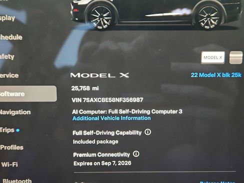 Used 2022 Tesla Model X AWD/4WD image 16