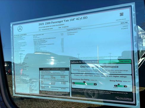 New 2025 Mercedes-Benz Sprinter 2500 image 17
