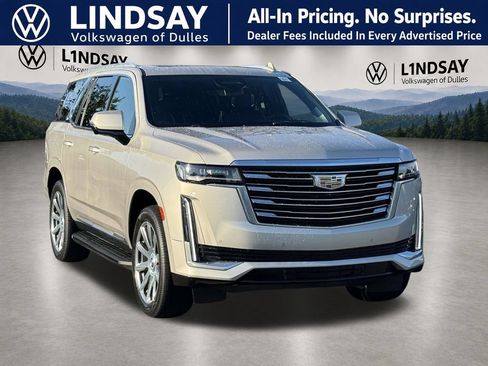 Used 2021 Cadillac Escalade Premium Luxury Platinum w/ Heavy-Duty Trailer Package AWD/4WD image 1
