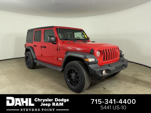Used 2018 Jeep Wrangler Unlimited Sport S AWD/4WD image 1