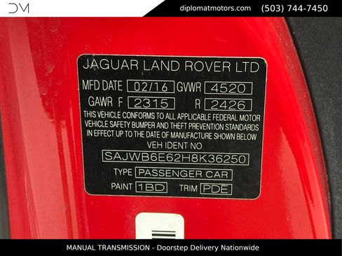 Used 2017 Jaguar F-TYPE Convertible image 46