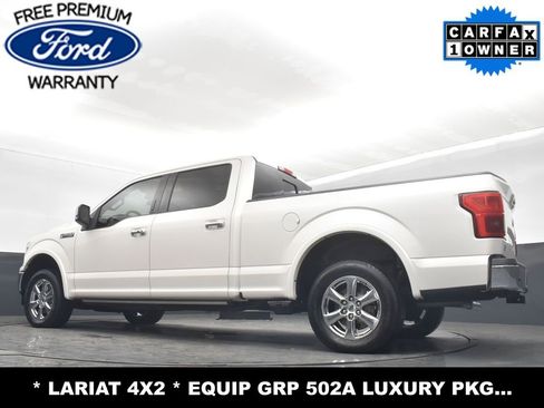 Used 2018 Ford F150 Lariat w/ Equipment Group 502A Luxury image 26