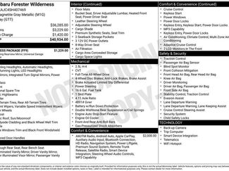 Used 2025 Subaru Forester Wilderness w/ Wilderness Package AWD/4WD 360° Tour