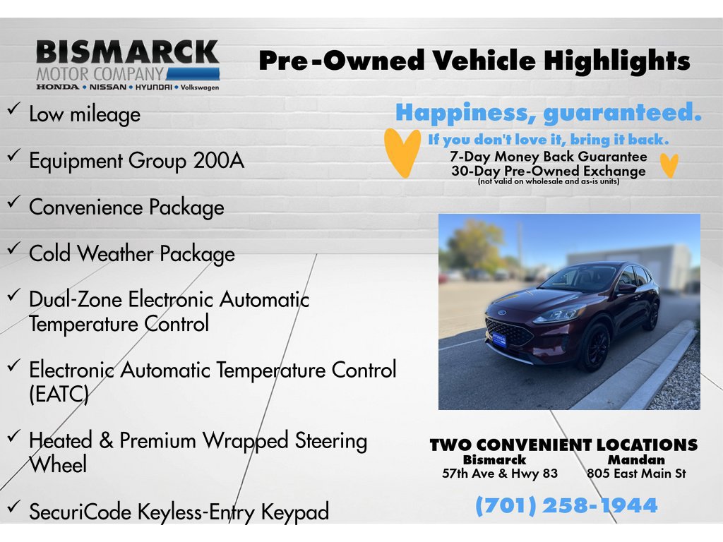 Used 2021 Ford Escape SE w/ Convenience Package AWD/4WD image 5