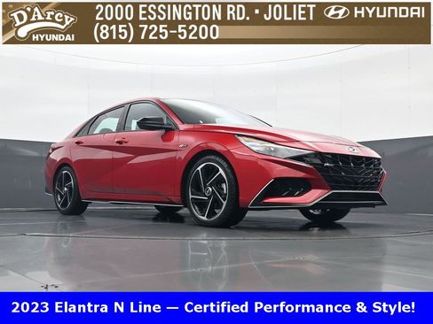 Certified 2023 Hyundai Elantra N Line w/ Preferred Accessory Package image 23