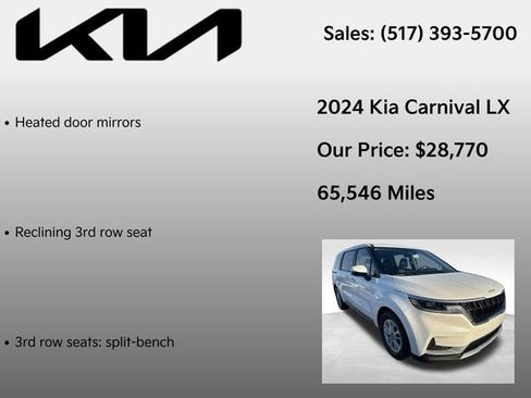 Used 2024 Kia Carnival LX image 10