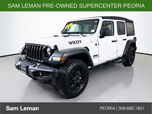 Used 2022 Jeep Wrangler Unlimited Sport AWD/4WD image 3