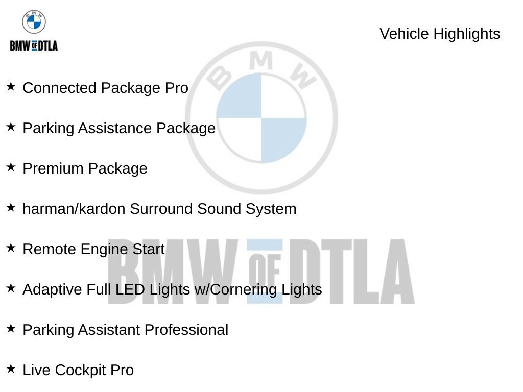 Used 2024 BMW X5 sDrive40i w/ Premium Package RWD image 1