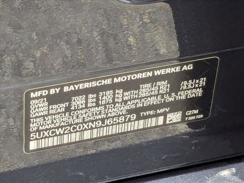 Used 2022 BMW X7 xDrive40i w/ M Sport Package AWD/4WD image 22