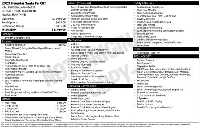 Used 2023 Hyundai Santa Fe XRT AWD/4WD image 5