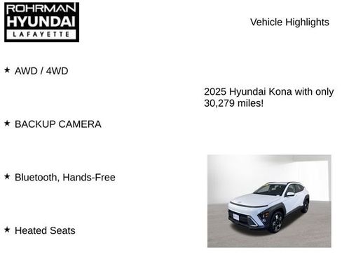 Used 2025 Hyundai Kona SEL image 7