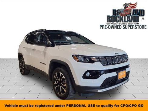 Used 2022 Jeep Compass Limited AWD/4WD image 1