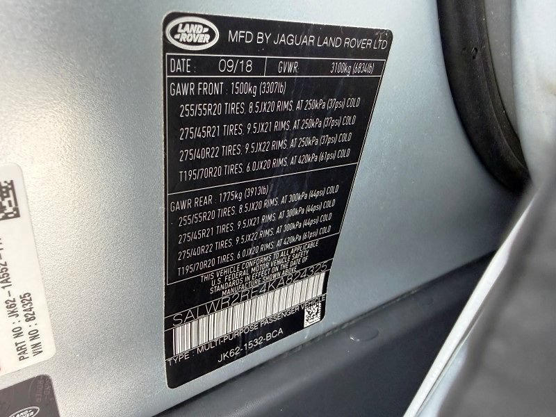 Used 2019 Land Rover Range Rover Sport Supercharged AWD/4WD image 37