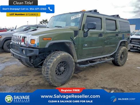 Used 2004 HUMMER H2 4dr Sport w/ Preferred Equipment Group image 1