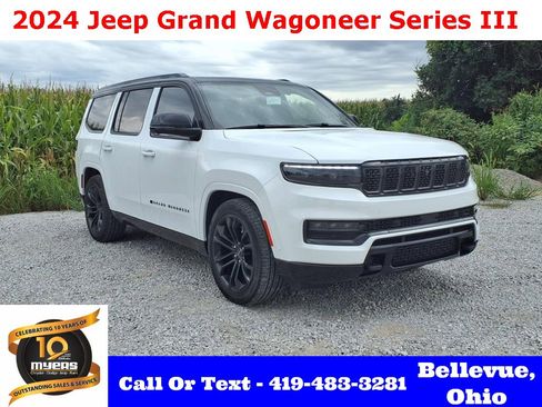 Used 2024 Jeep Grand Wagoneer Series III w/ Rear Seat Video Group 1 image 1