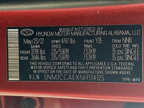 Used 2022 Hyundai Tucson SEL w/ Convenience + Premium Package AWD/4WD image 34